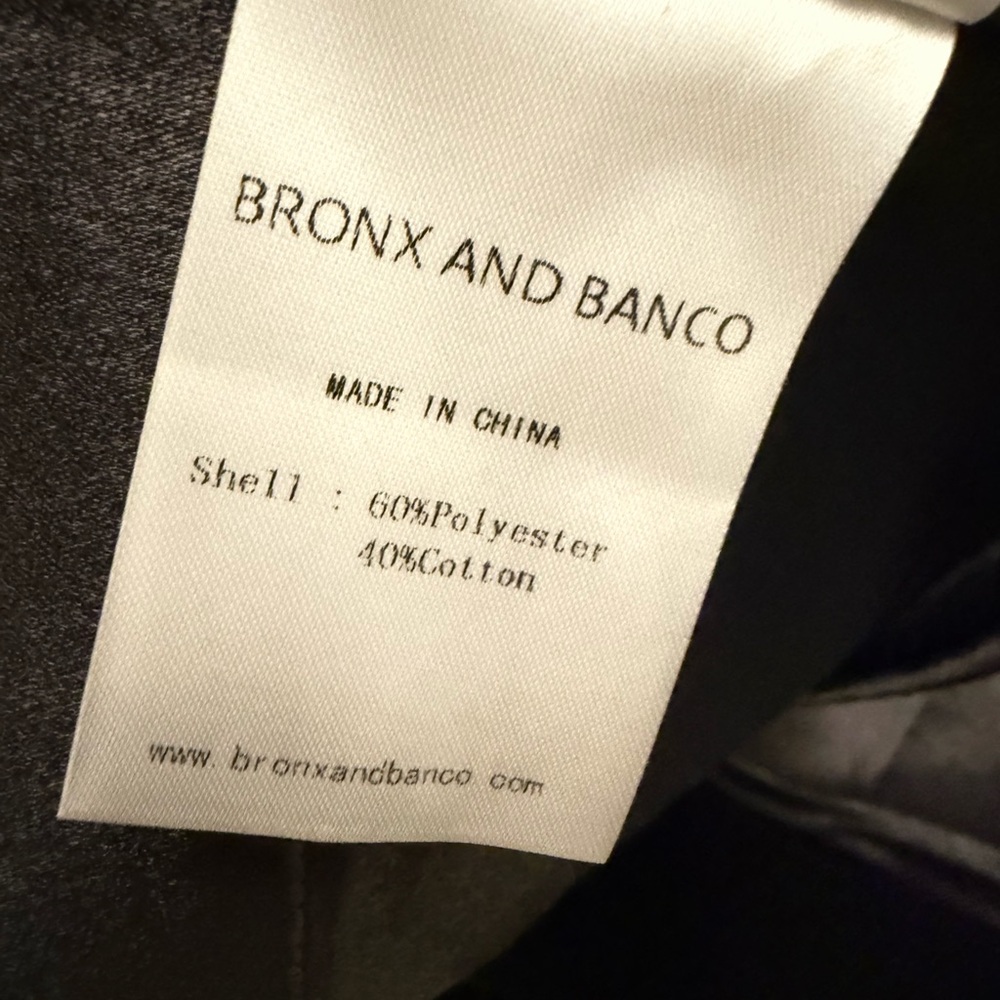 Bronx and Banco Black Strapless Mini Dress with White Floral Appliqués - Picture 15 of 16